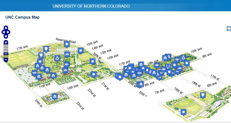 UNC Map, 2008